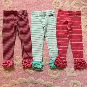 Size 4 Matilda Jane Striped Leggings